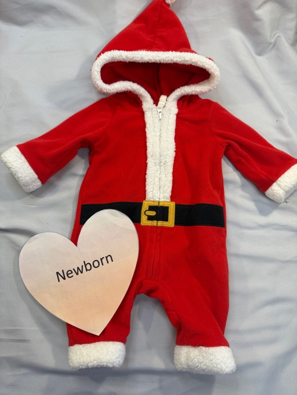Carter's - Newborn Santa Claus Kids One Piece Romper